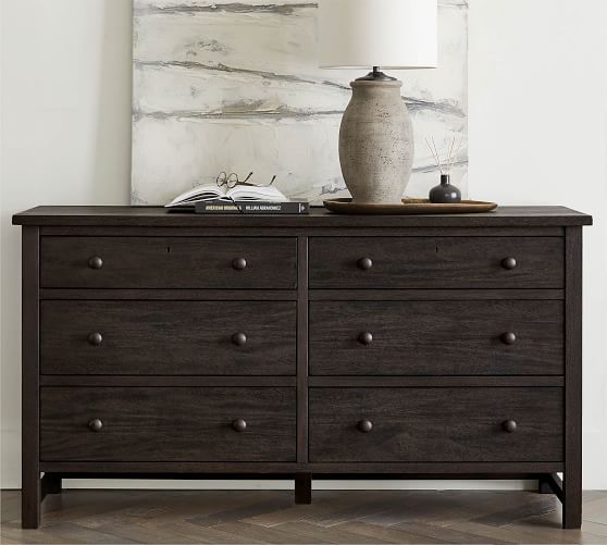Farmhouse Drawer Wide Dresser thumbnail 4