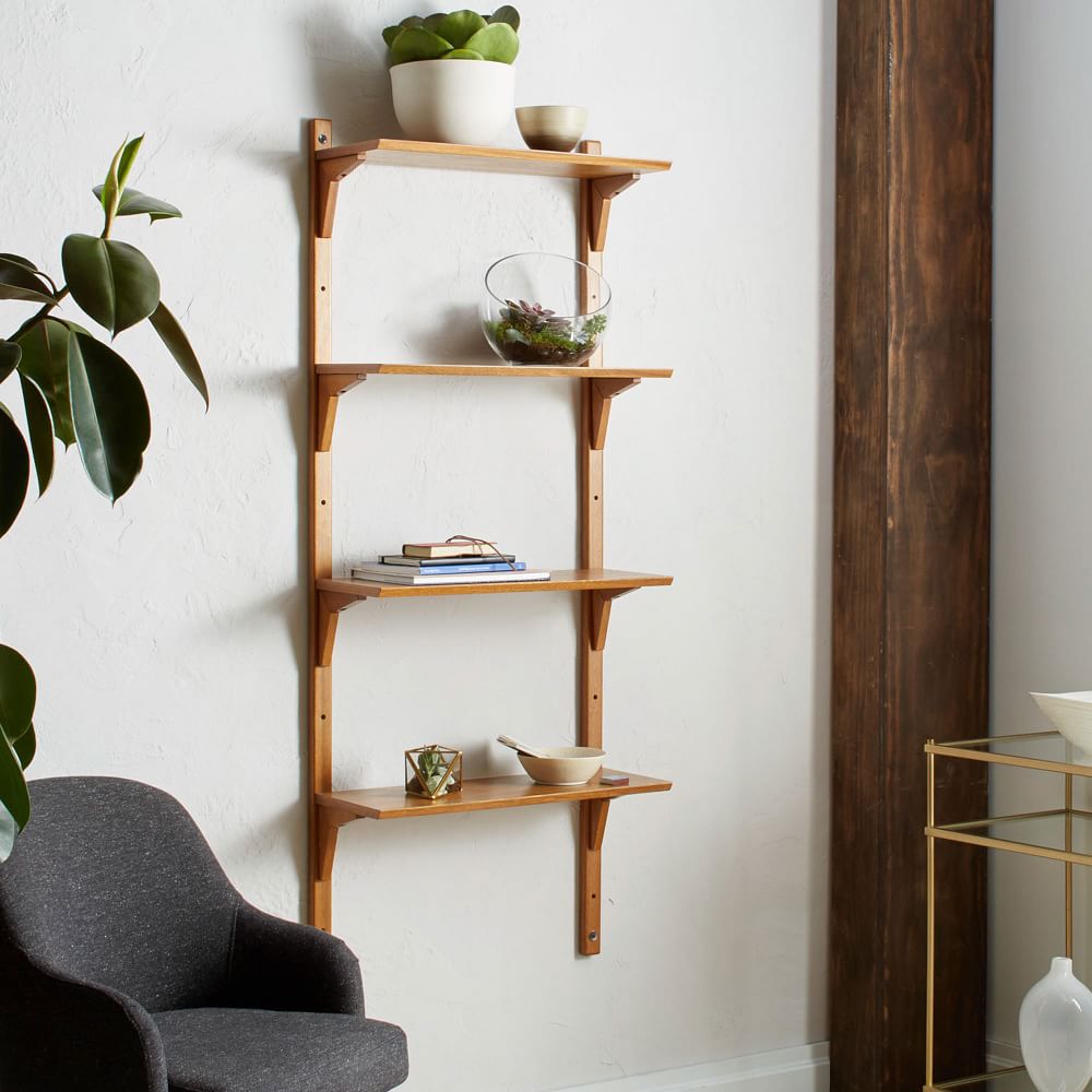 Mid Century Wall Shelving Set thumbnail 2
