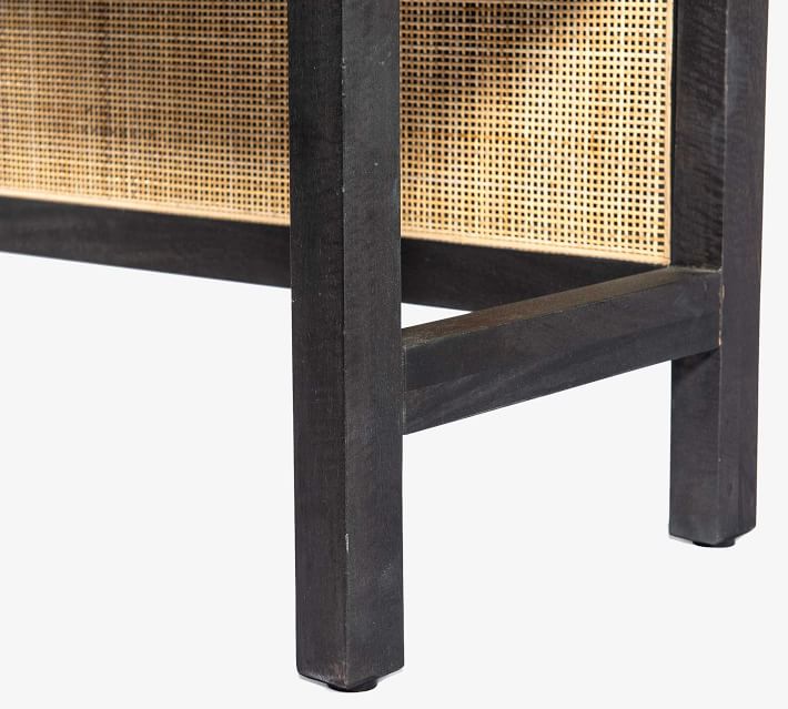 Dolores Cane Etagere Bookcase thumbnail 4