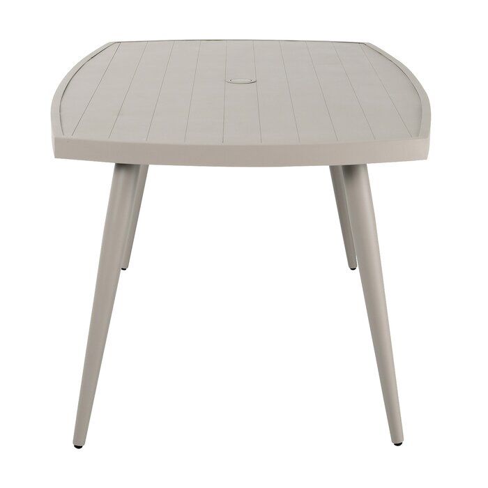 Aurora Metal Dining Table thumbnail 3