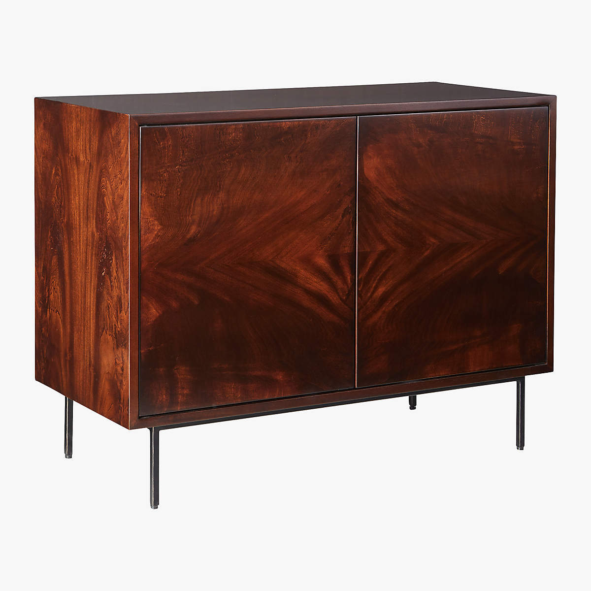 CLYDE MAHOGANY SMALL MEDIA CONSOLE thumbnail 4