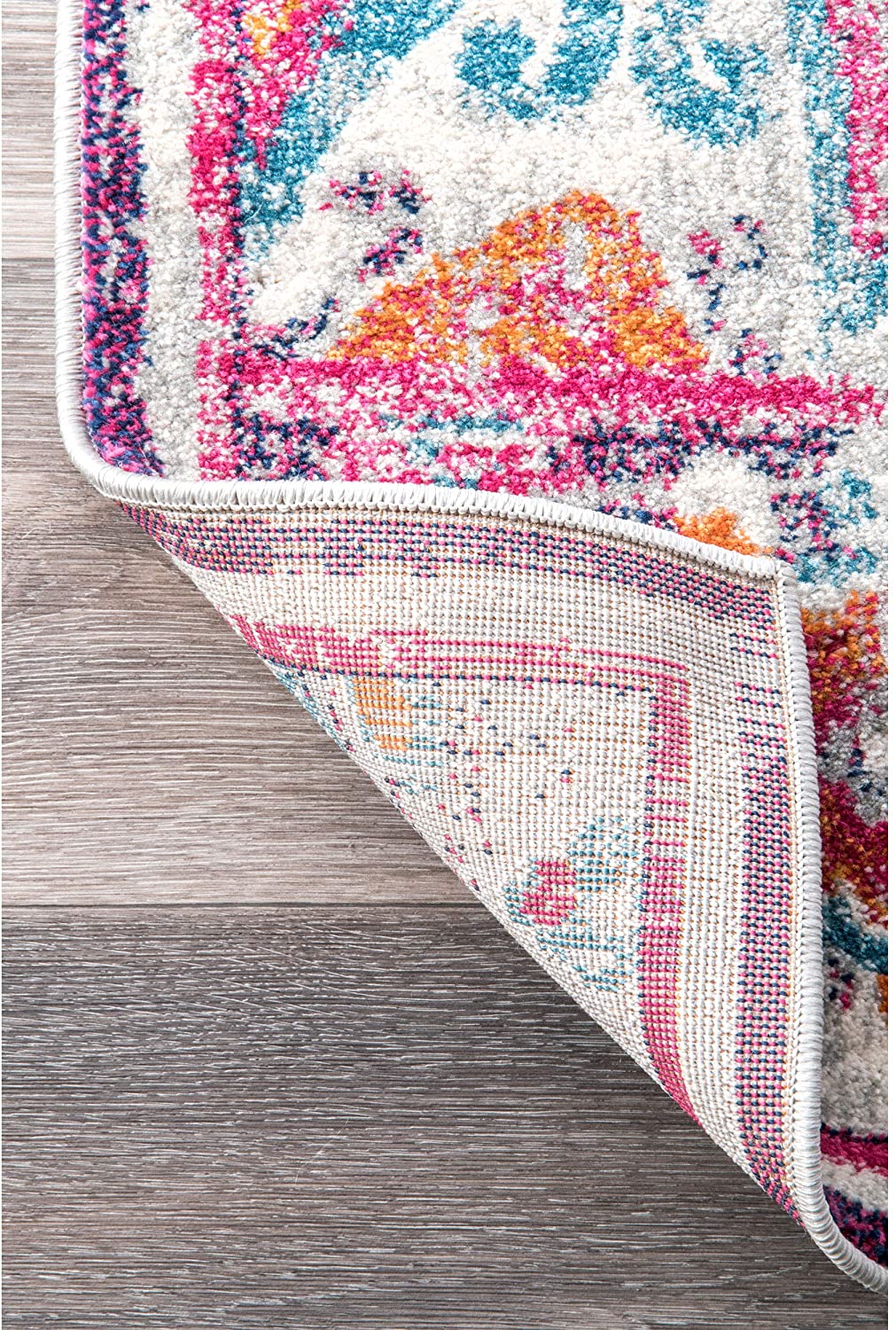 NuLoom Kiyoko Vintage Floral Area Rug-5'x7'.5" thumbnail 3