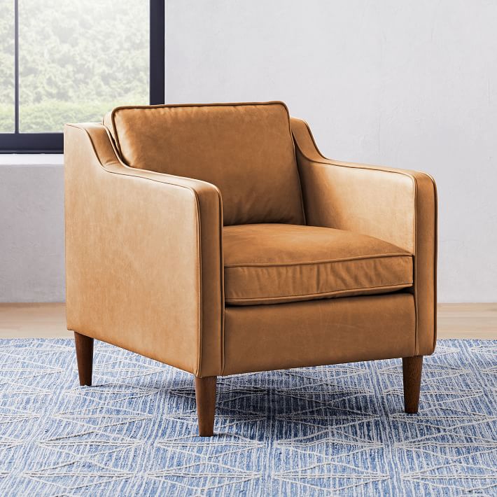 Hamilton Leather Chair thumbnail 2