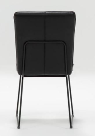 Kylie Black Dining Side Chair thumbnail 3