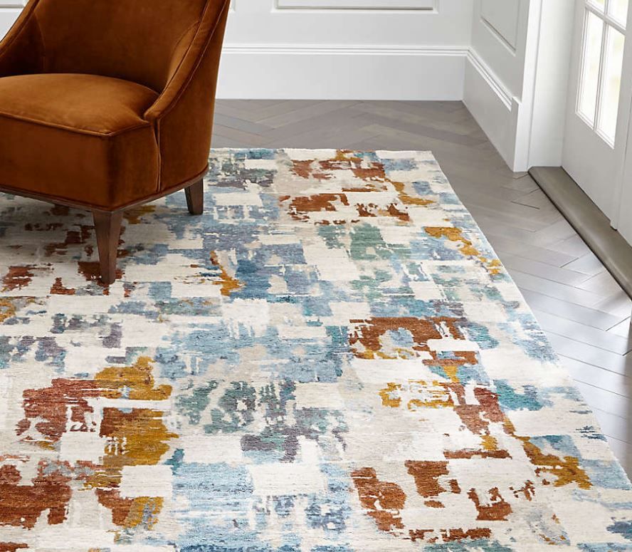 Vasari Multi Abstract Rug-6'x9' thumbnail 2