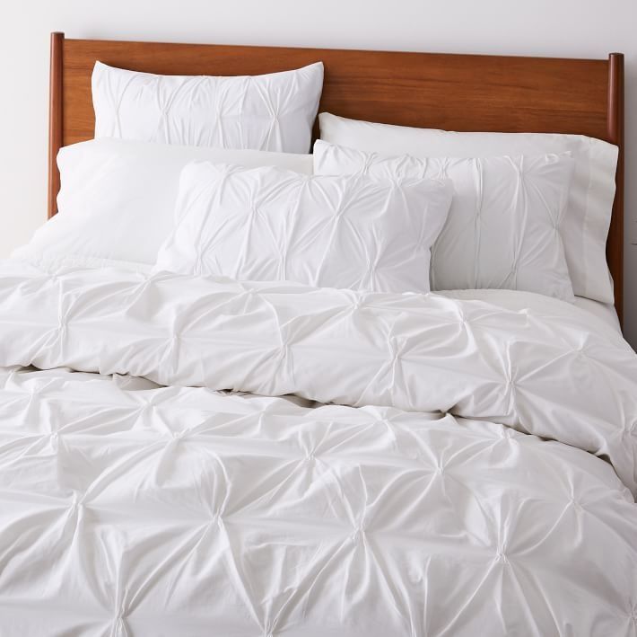 Organic Cotton Pintuck Duvet thumbnail 4