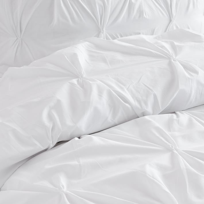 Organic Cotton Pintuck king Duvet  thumbnail 4