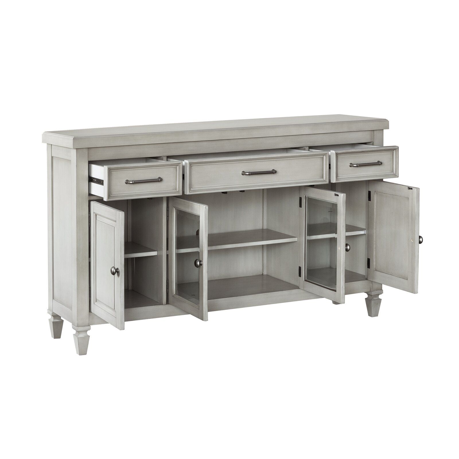 Rinaldo Wide 3 Drawer Sideboard thumbnail 2