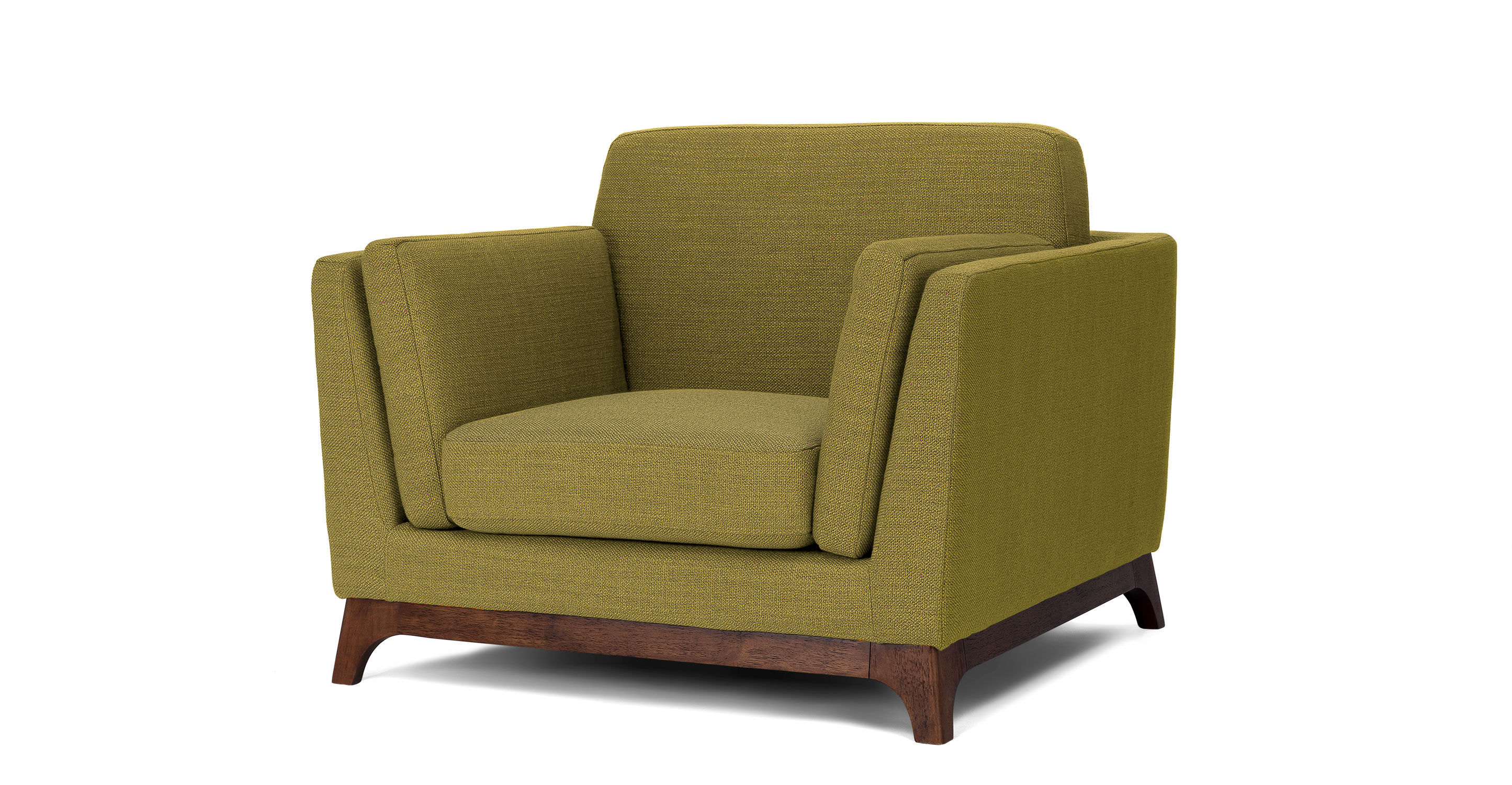 Ceni Seagrass Green Armchair thumbnail 2