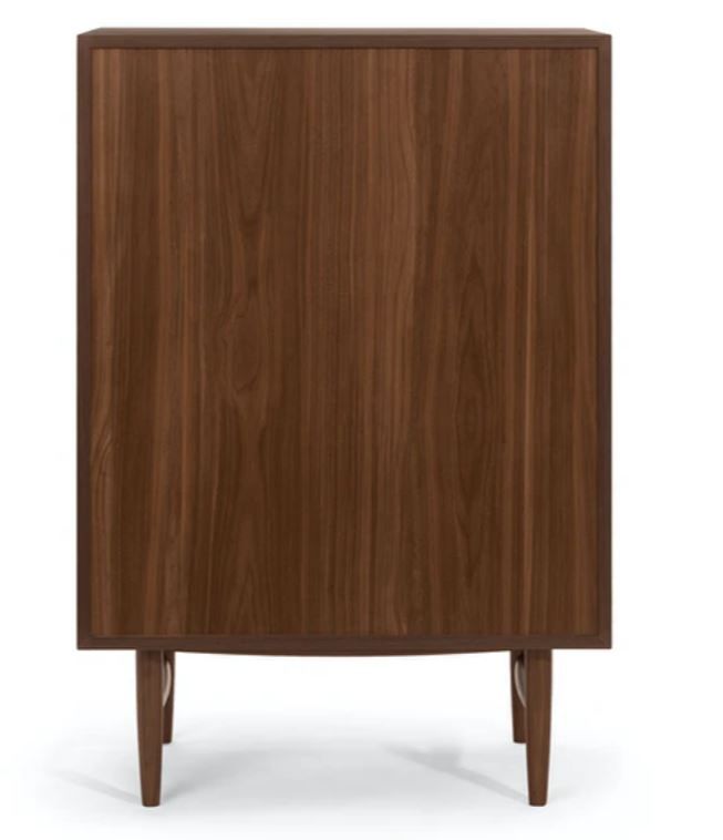 Lenia Walnut 4 Drawer Chest thumbnail 3