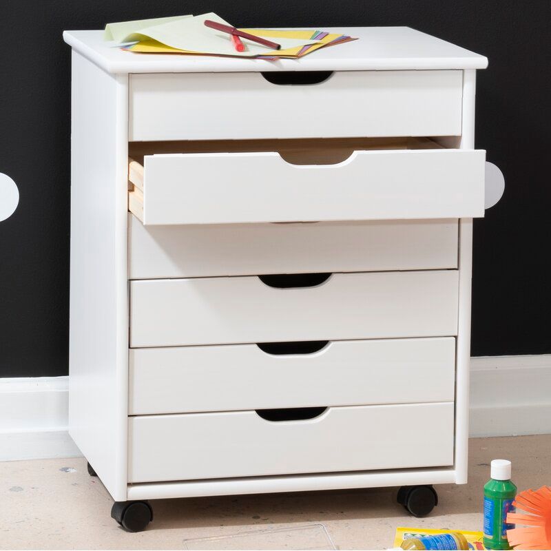 Breshay 6 Drawer Rolling Storage Chest thumbnail 6