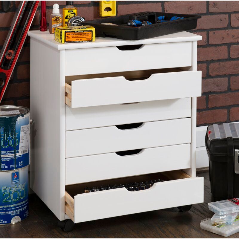 Breshay 6 Drawer Rolling Storage Chest thumbnail 8