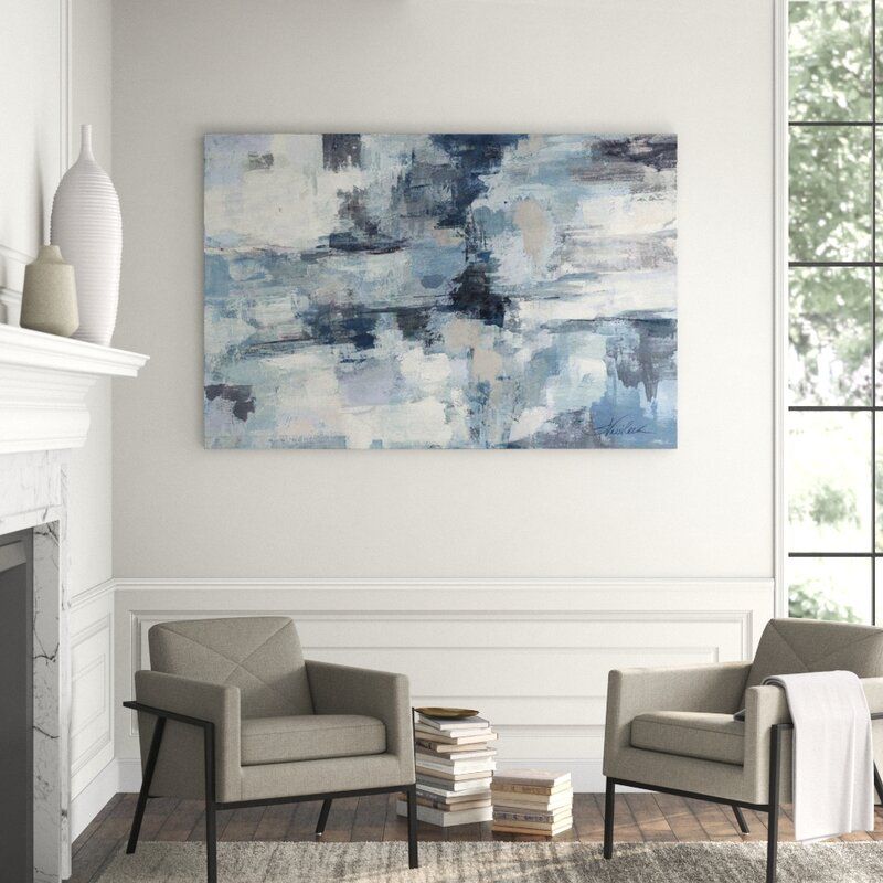 In the Clouds Wrapped Canvas Painting Print thumbnail 2