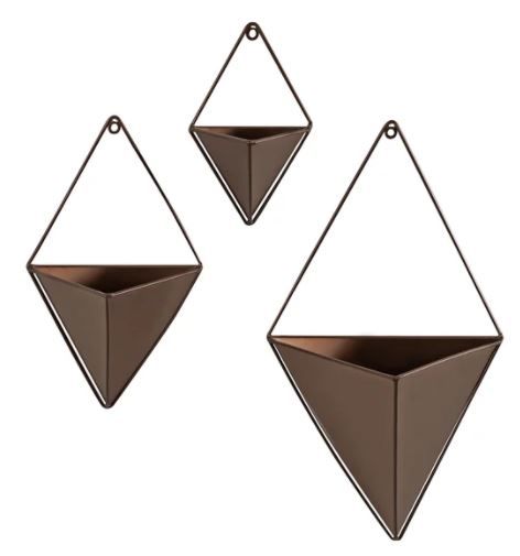 Anding 3Piece Geometric Wall Planter Set_LARGE thumbnail 3