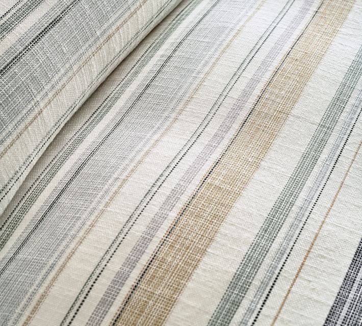 Clayton Striped Cotton Shams No Insert-36"x20" thumbnail 3