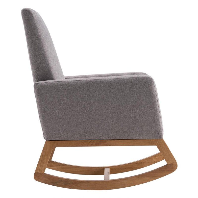 Gray Rocking Chair thumbnail 2