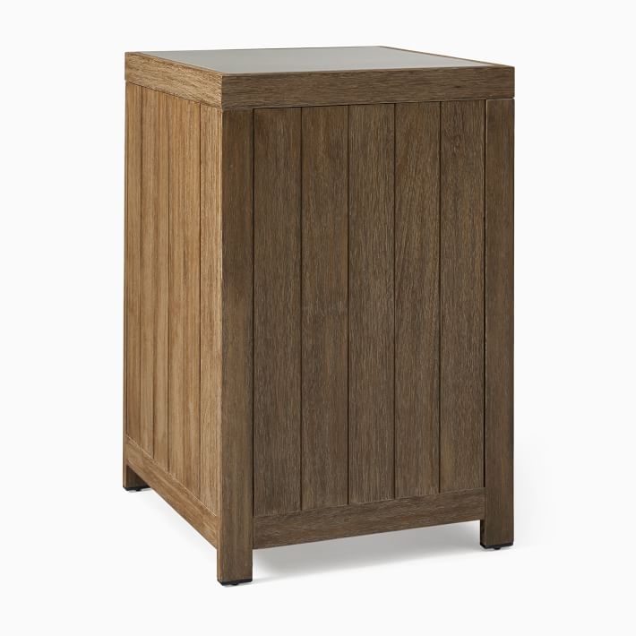 Portside Outdoor Kitchen 1 Door Open Shelves Cabinet thumbnail 3