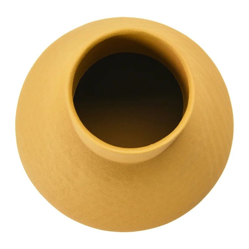 Ezra Mustard Stainless Steel Table Vase thumbnail 4