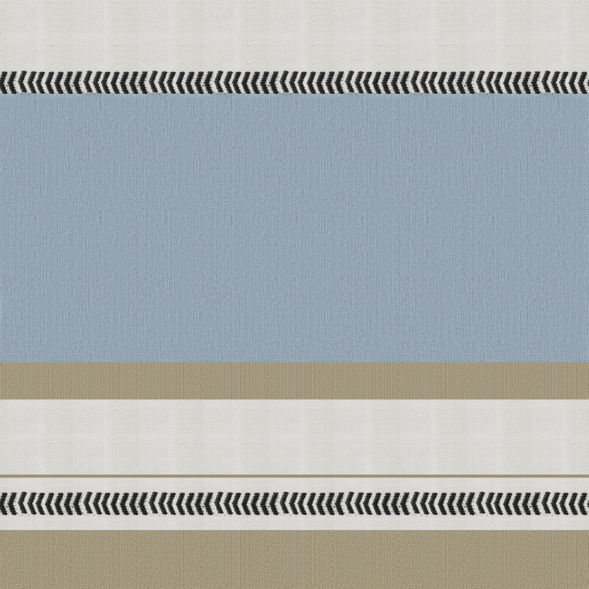 Variegated Block Stripe IndoorOutdoor Pillow No Insert-20"X20" thumbnail 3