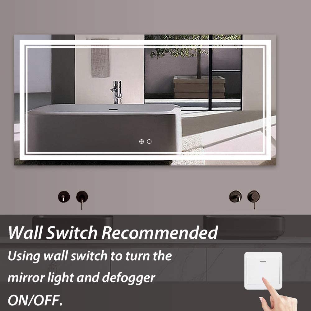 Keonjinn Bathroom LED Light Mirror thumbnail 3