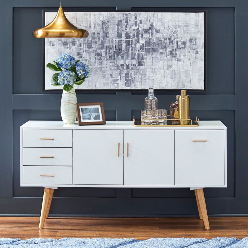 Hoai Wide 3 Drawer Sideboard thumbnail 4