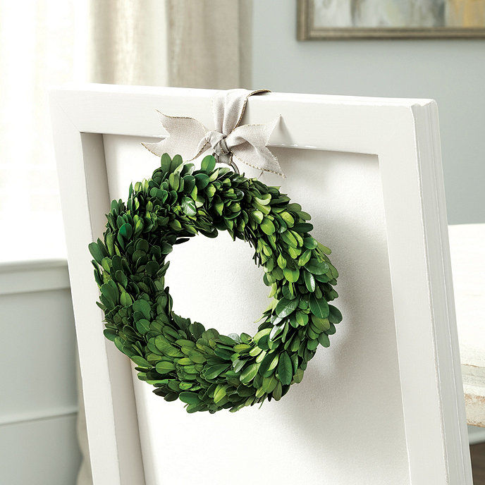 Preserved Boxwood Mini Wreath thumbnail 4