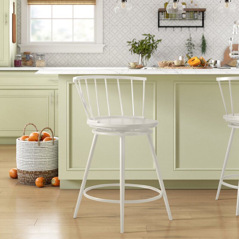 Norcross Swivel 24 Counter Stool thumbnail 5