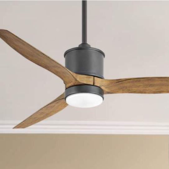 Hinkley Hover Matte Black Wet Location LED Ceiling Fan thumbnail 3