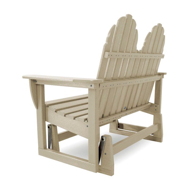 Classic Adirondack Glider Bench thumbnail 2