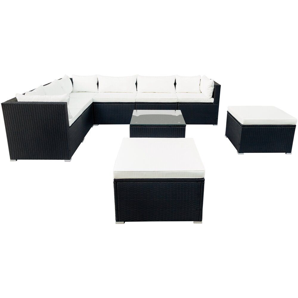 Gin Reversible Patio Sectional with Cushions thumbnail 3