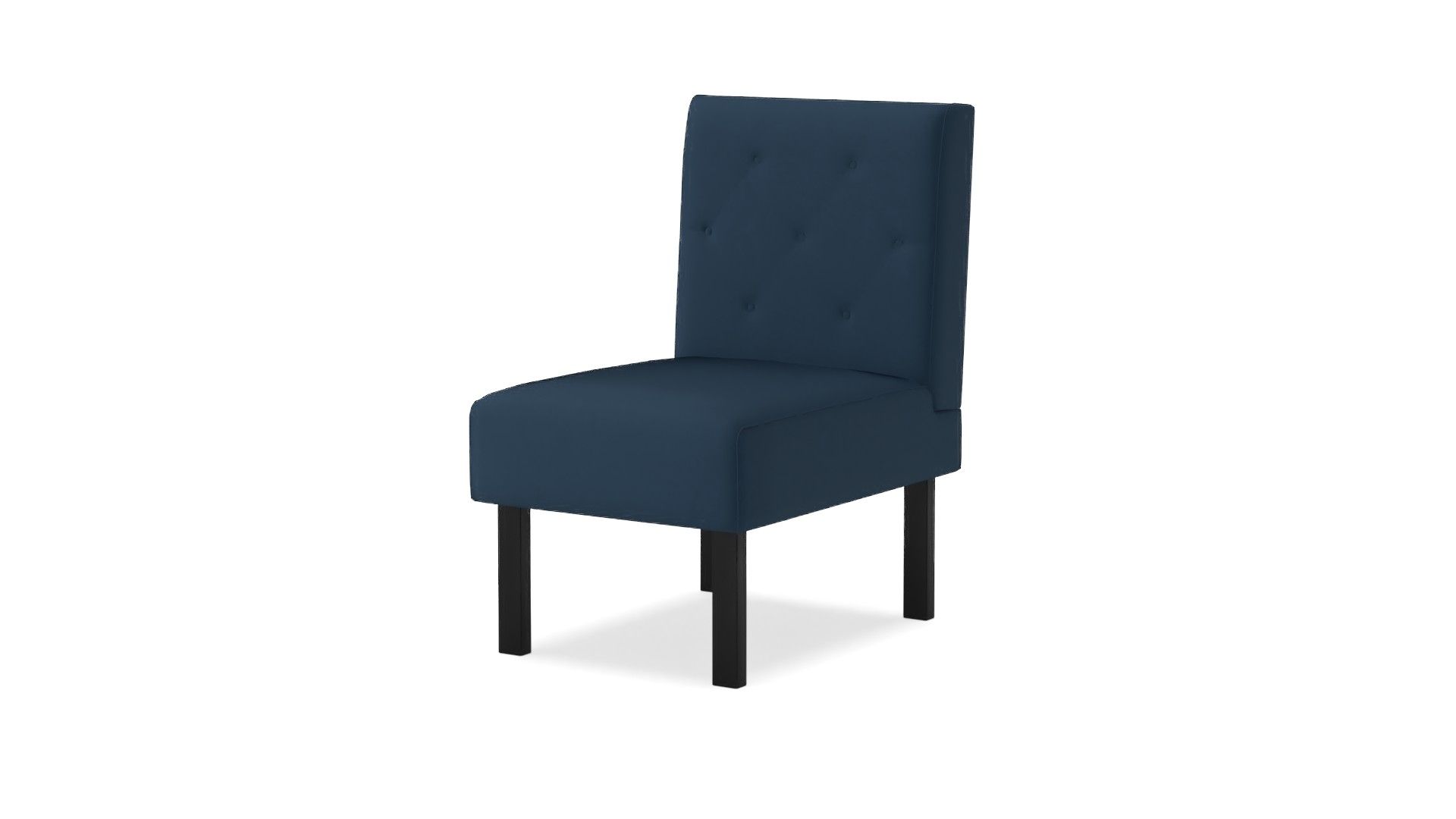Frankly Tufted Velvet Slipper Chair thumbnail 3