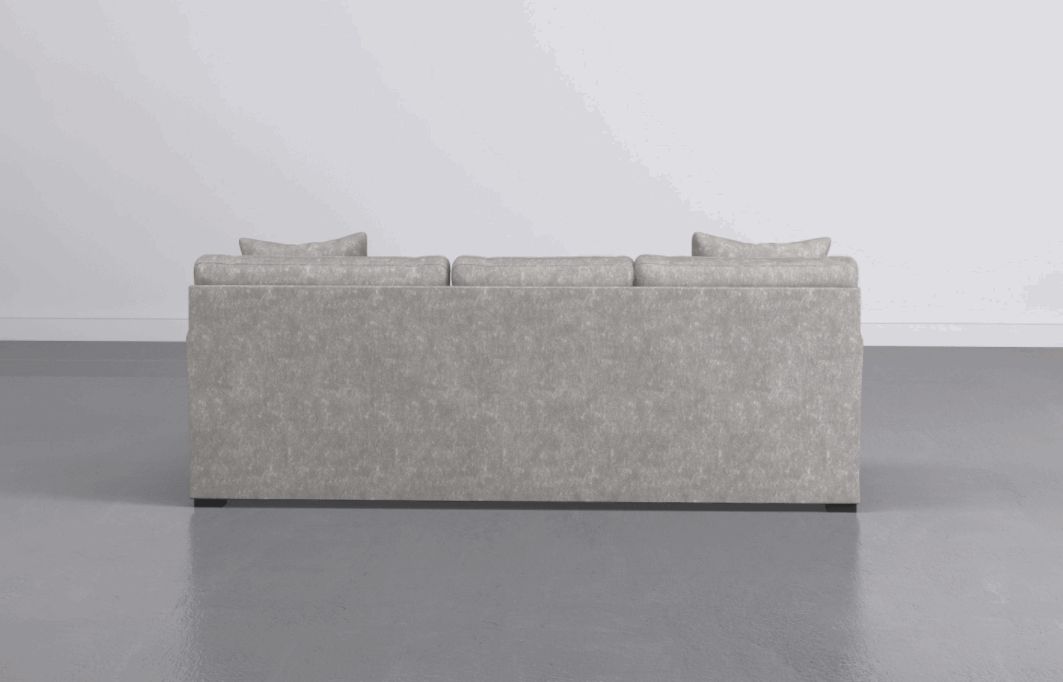 Cypress II Foam Sleeper With Reversible Chaise Storage Ottoman thumbnail 3