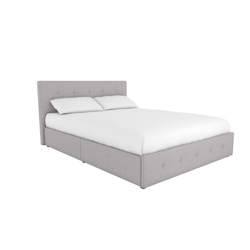 Houchins Upholstered Storage Platform Bed-Full thumbnail 2
