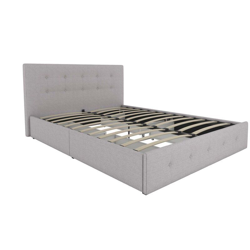 Houchins Upholstered Storage Platform Bed-Full thumbnail 3