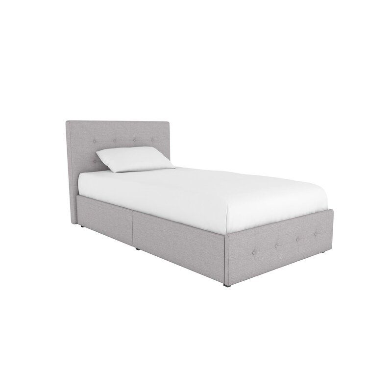 Houchins Upholstered Storage Platform Bed-Full thumbnail 4