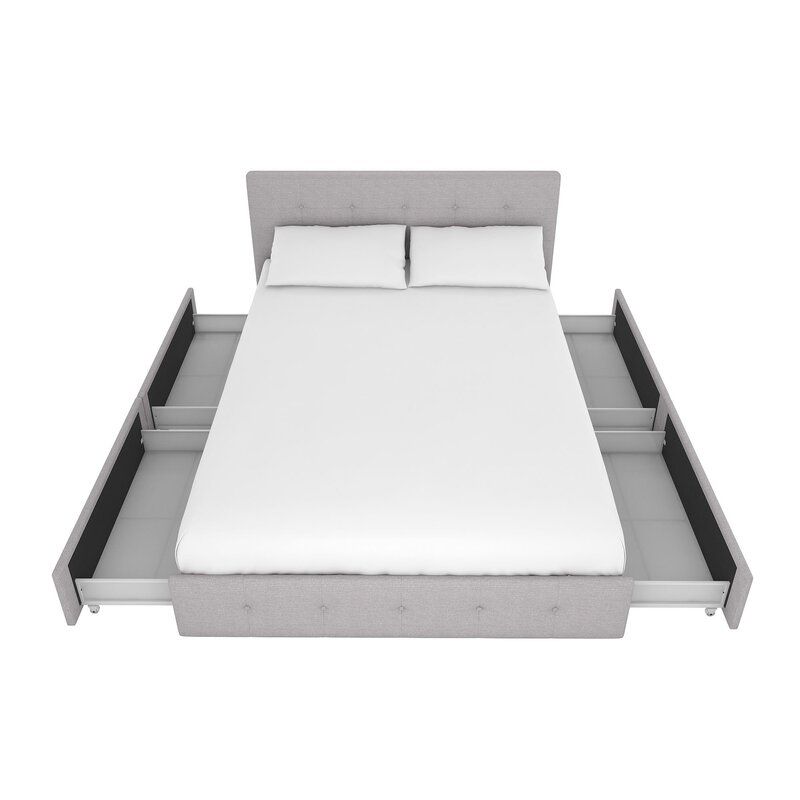 Houchins Upholstered Storage Platform Bed-Full thumbnail 5