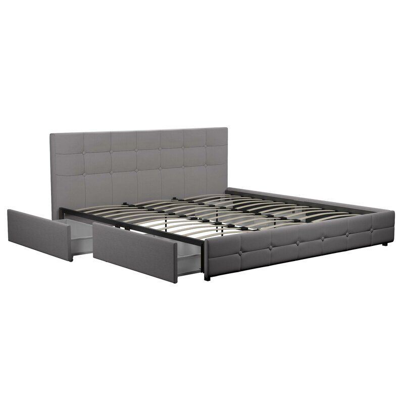 Houchins Upholstered Storage Platform Bed-Full thumbnail 8