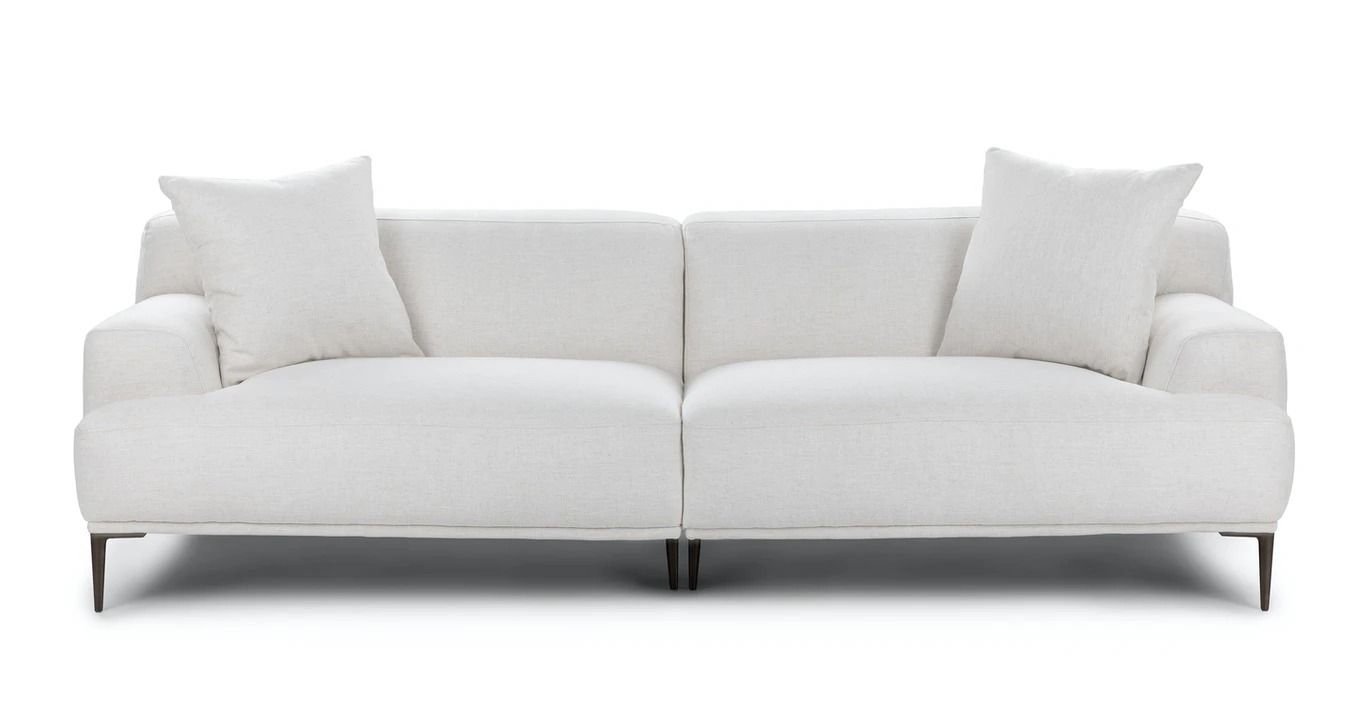 Abisko Quartz White Sofa thumbnail 3