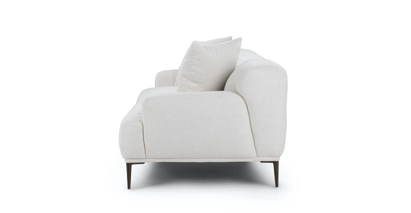 Abisko Quartz White Sofa thumbnail 4