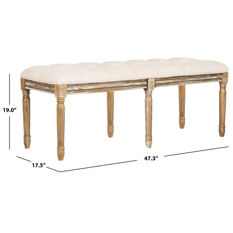 Moneta Upholstered Bench thumbnail 7