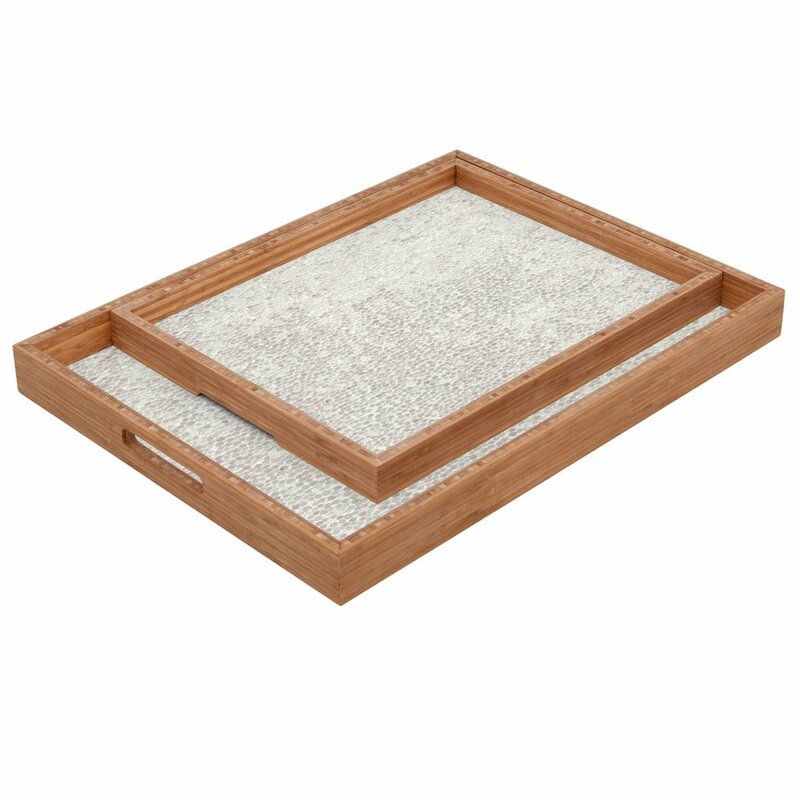 Snowballs Ottoman Coffee Table Tray thumbnail 3
