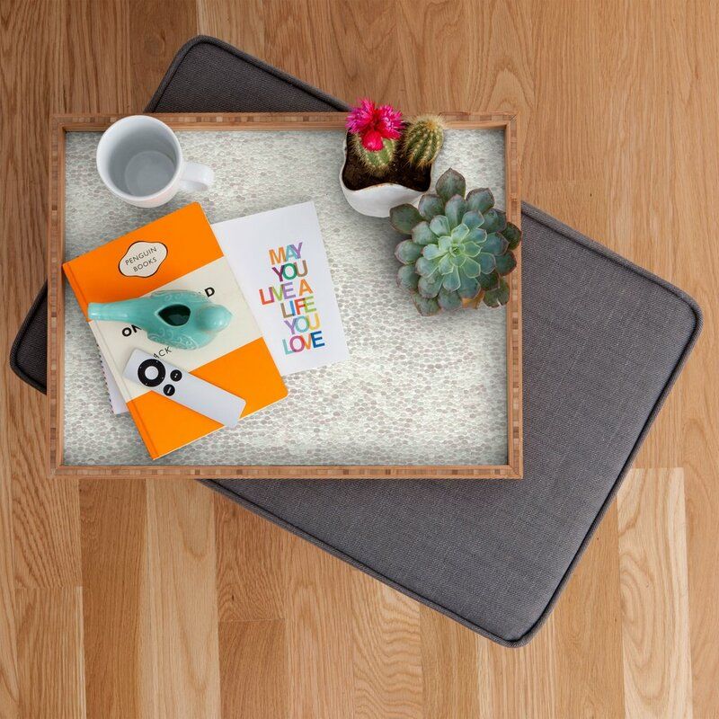Snowballs Ottoman Coffee Table Tray thumbnail 4