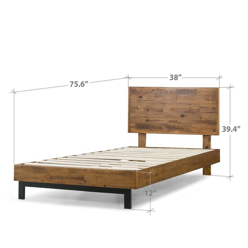 Radabaugh Low Profile Platform Bed-Twin thumbnail 3
