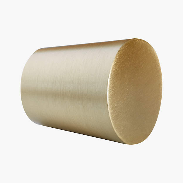 TAPER BRUSHED BRASS KNOB thumbnail 2