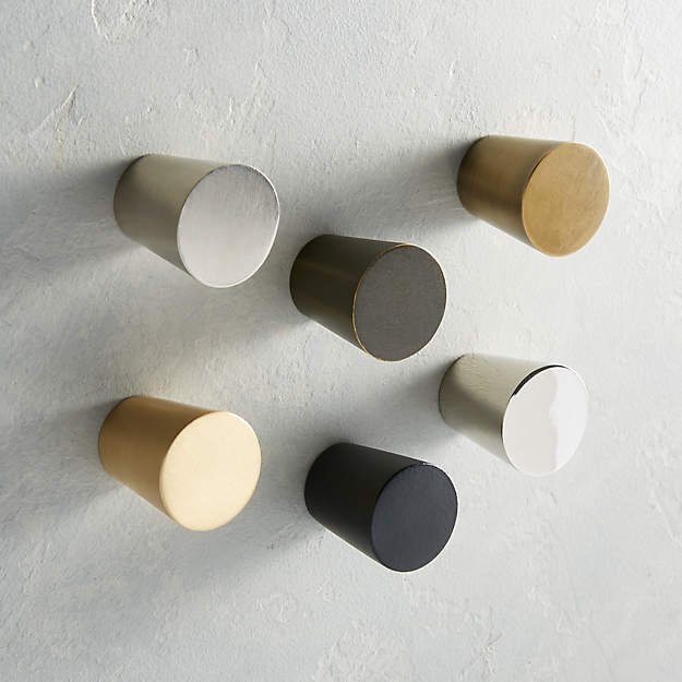 TAPER BRUSHED BRASS KNOB thumbnail 3