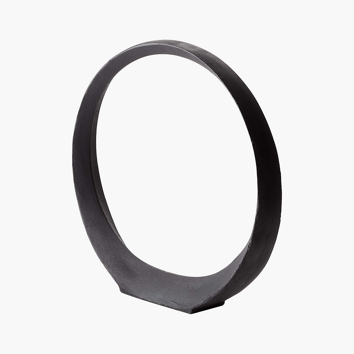 LARGE METAL RING SCULPTURE thumbnail 3