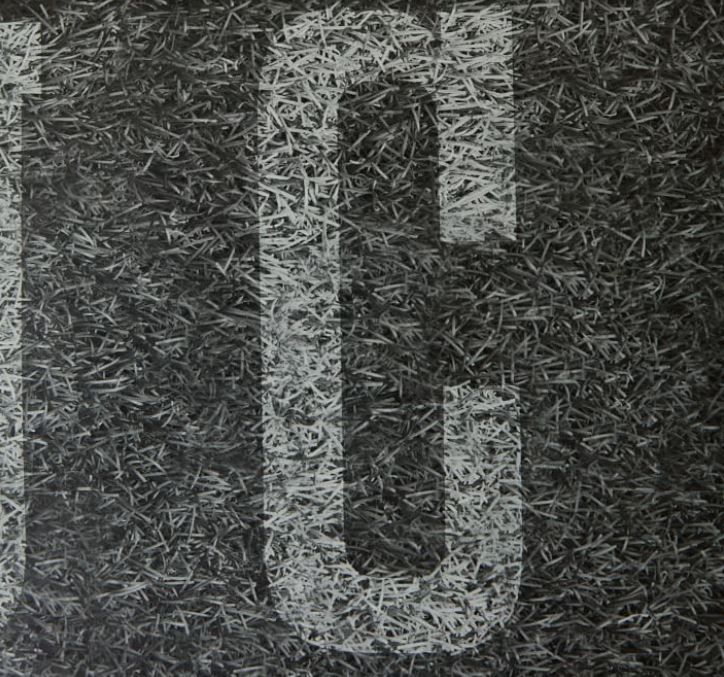 Football Field Peel and Stick Wallpaper Decal thumbnail 2