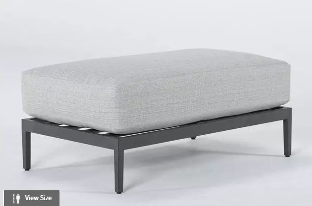 Provence Outdoor Cocktail Ottoman thumbnail 2