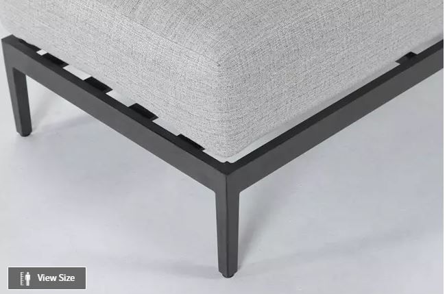 Provence Outdoor Cocktail Ottoman thumbnail 3