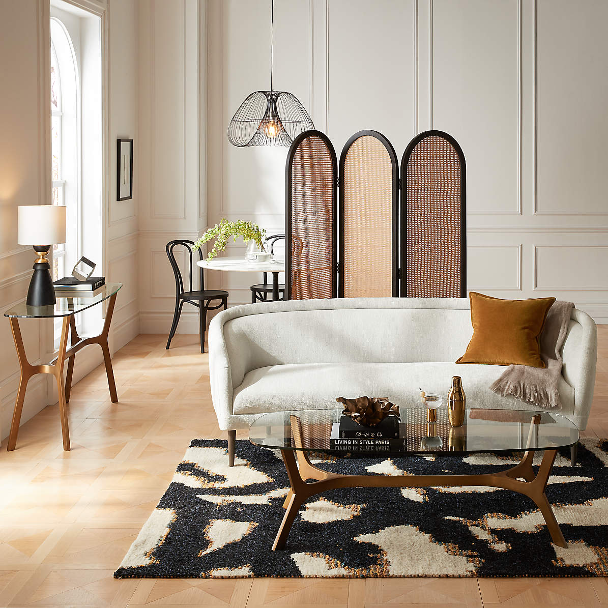 Anaise Cane Room Divider Screen thumbnail 3